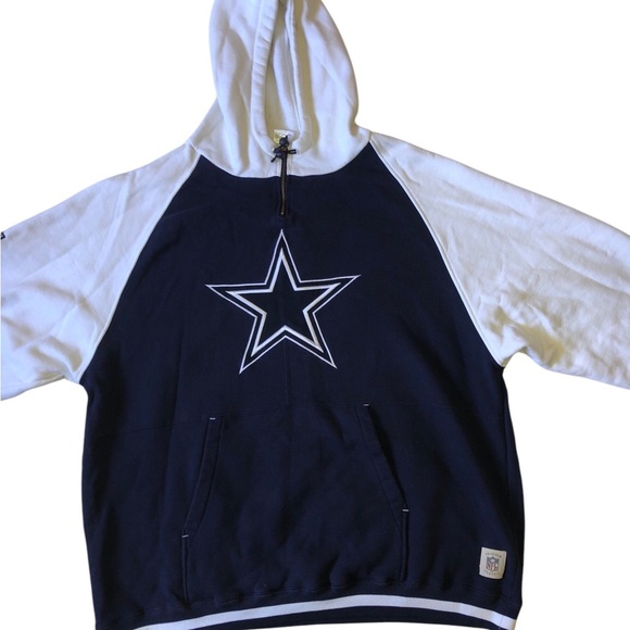 Reebok Vintage Gridiron Classic Dallas Cowboys Hoodie NFL - Picture 2 of 6